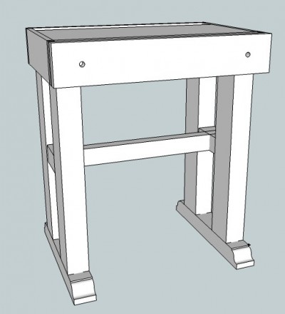 joinery workbench model