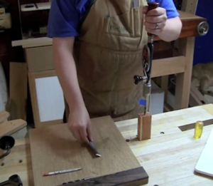 re-handle a chisel