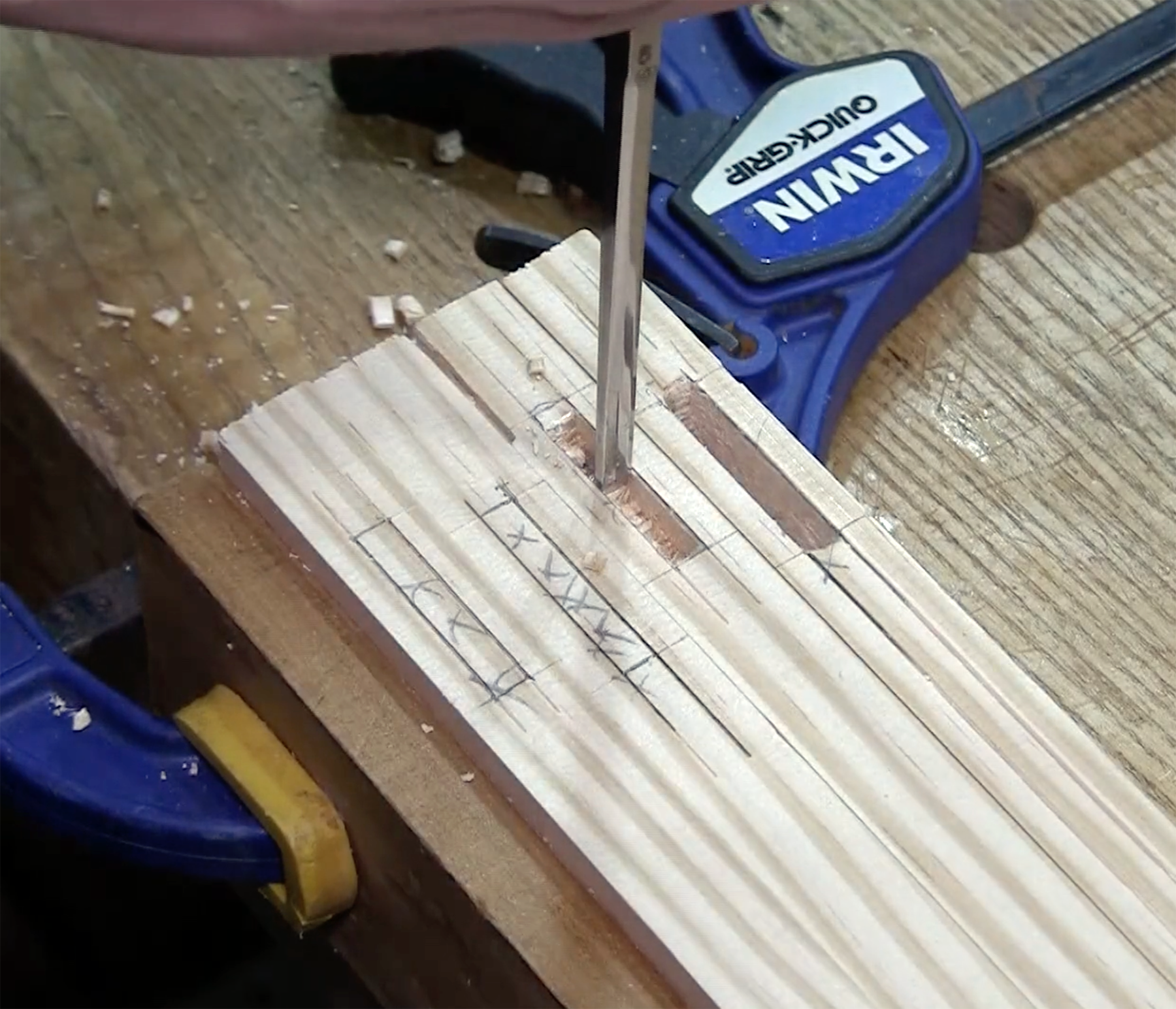 mortise and tenon by hand